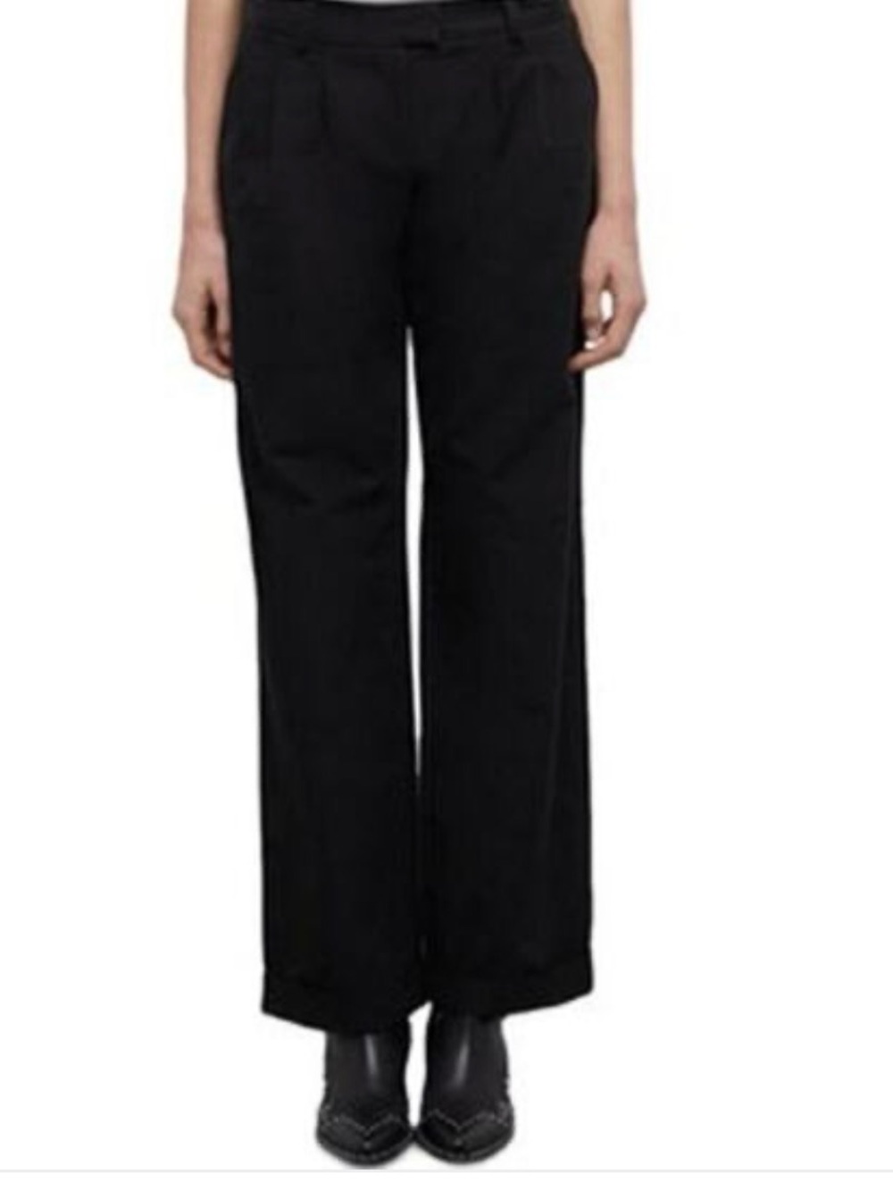 The Kooples Women's Black Straight Leg Jeans